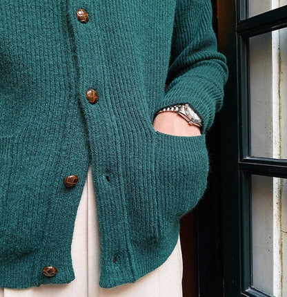 Cárdigan de punto con cuello chal de Bond Street